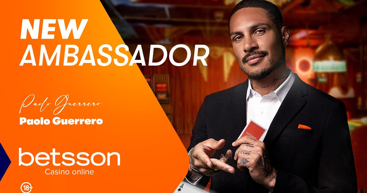 Betsson annuncia Global Partnership con la leggenda del calcio peruviano Paolo Guerrero Betsson annuncia Global Partnership con la leggenda del calcio peruviano Paolo Guerrero