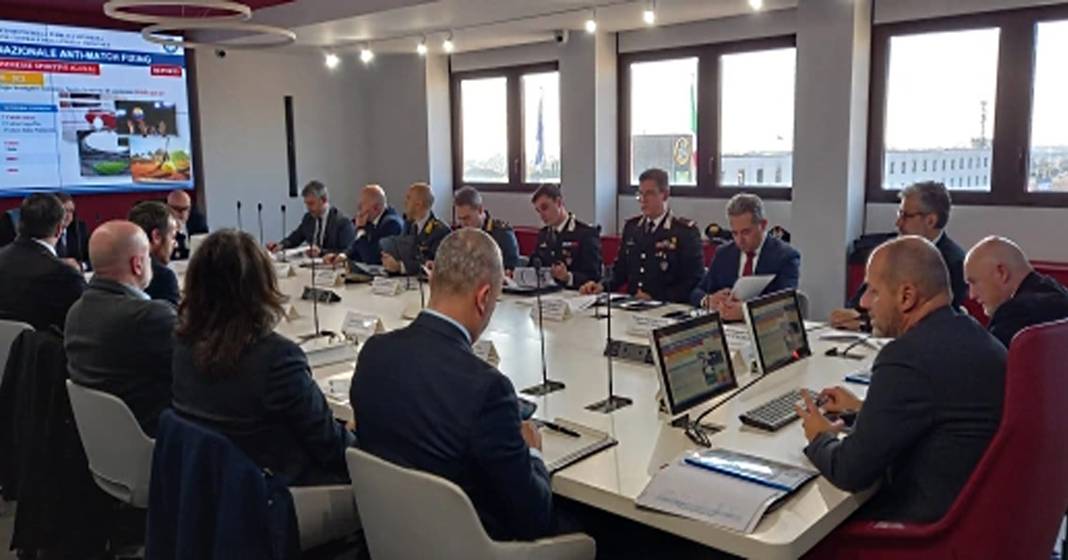 Polizia di Stato, riunione dell’Unità informativa scommesse sportive: segnalati 18 casi sospetti Polizia di Stato, riunione dell’Unità informativa scommesse sportive: segnalati 18 casi sospetti