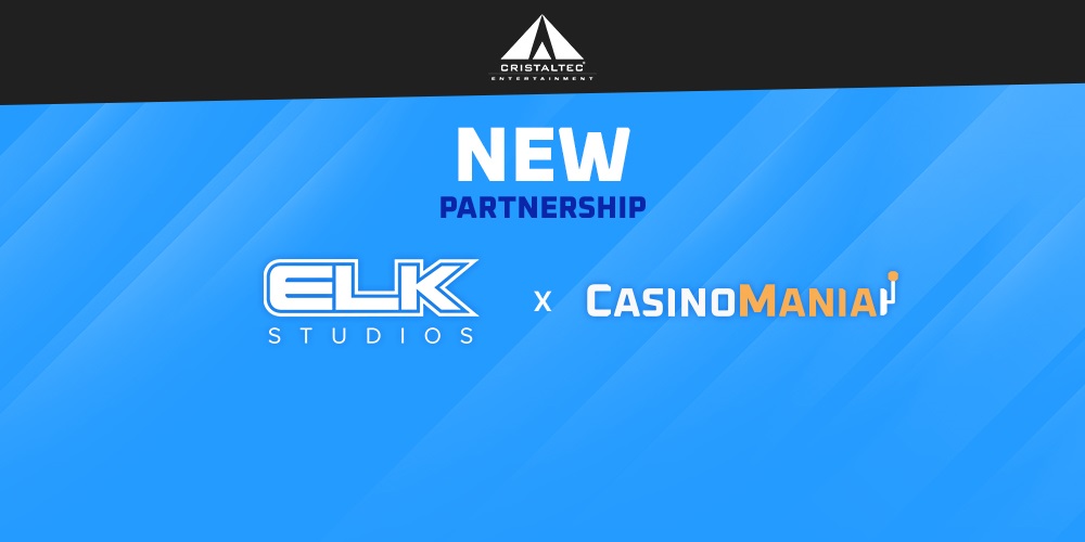 CasinoMania: nuova partnership con ELK Studios CasinoMania: nuova partnership con ELK Studios