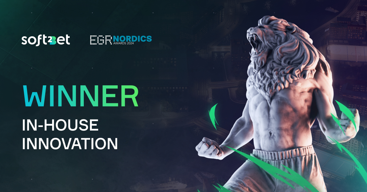 Soft2Bet, vinta grazie a MEGA la categoria “In-House Innovation of the Year” ai prestigiosi EGR Nordics Awards 2024 Soft2Bet, vinta grazie a MEGA la categoria “In-House Innovation of the Year” ai prestigiosi EGR Nordics Awards 2024
