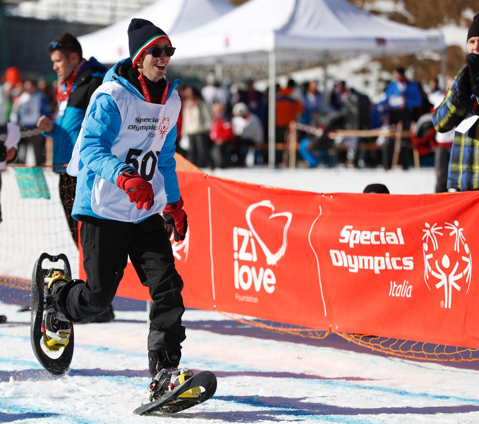 I dipendenti Snaitech in pista con gli atleti di Special Olympics Italia I dipendenti Snaitech in pista con gli atleti di Special Olympics Italia