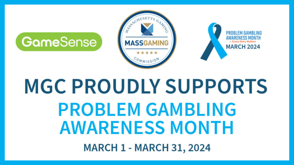 Massachusetts Gaming Commission (MGC): marzo il mese di sensibilizzazione sul gioco d’azzardo problematico Massachusetts Gaming Commission (MGC): marzo il mese di sensibilizzazione sul gioco d’azzardo problematico