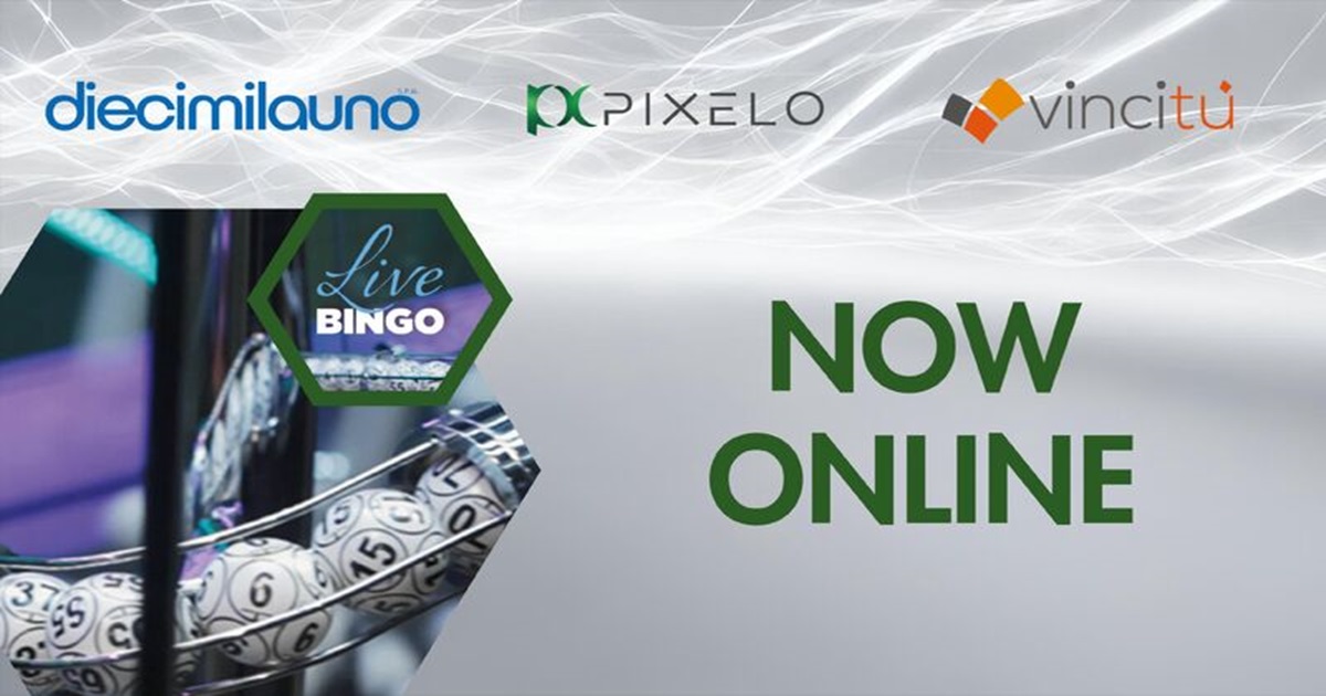 Giochi, sulla piattaforma di Pixelo debutta il Bingo Live di Diecimilauno Giochi, sulla piattaforma di Pixelo debutta il Bingo Live di Diecimilauno