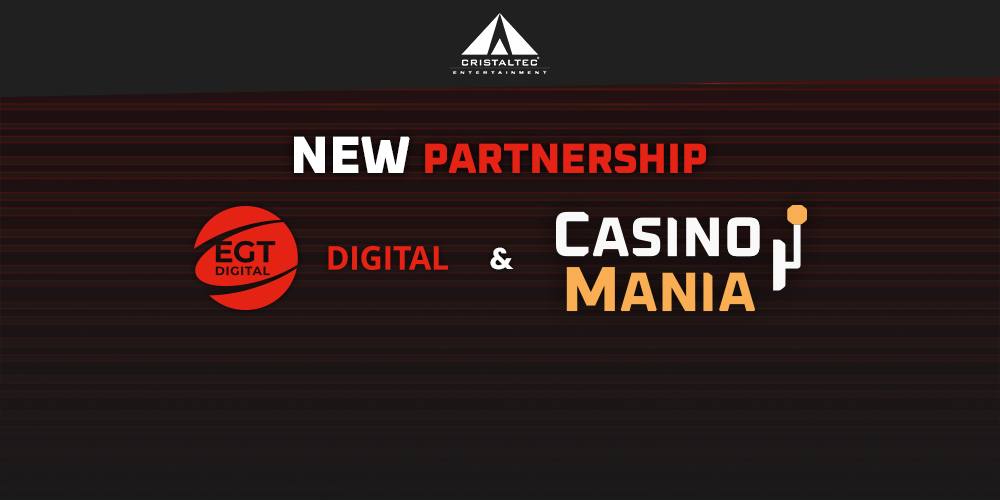 CasinoMania, nuova partnership con EGT CasinoMania, nuova partnership con EGT