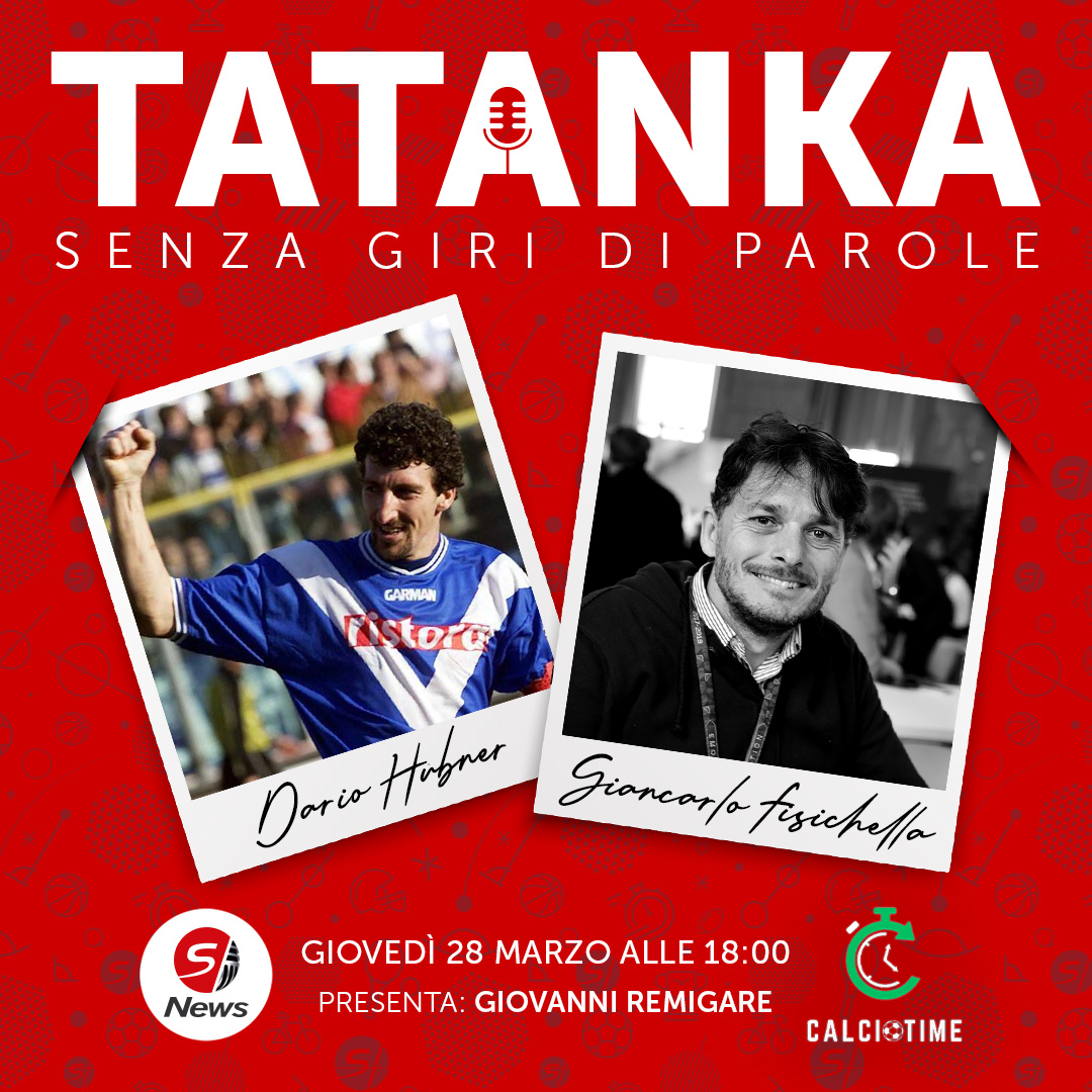 Formula 1: Giancarlo Fisichella ospite a “Tatanka”, la diretta live Instagram di Stanleybet.news con Dario Hübner in collaborazione con Calciotime.it Formula 1: Giancarlo Fisichella ospite a “Tatanka”, la diretta live Instagram di Stanleybet.news con Dario Hübner in collaborazione con Calciotime.it