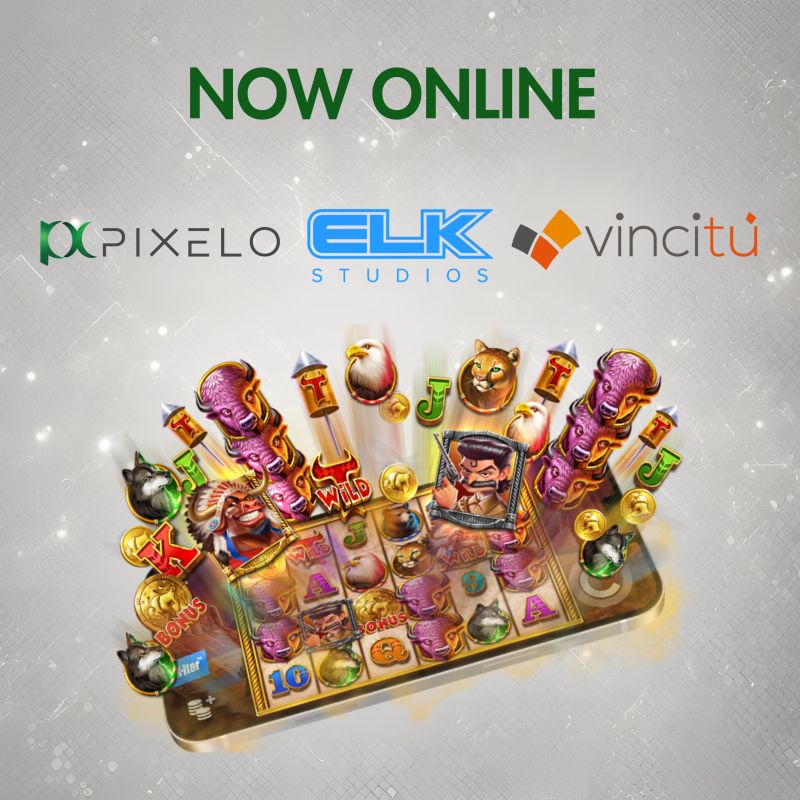 Pixelo: “I giochi di ELK Studios disponibili per il nostro cliente Vincitu Group” Pixelo: “I giochi di ELK Studios disponibili per il nostro cliente Vincitu Group”