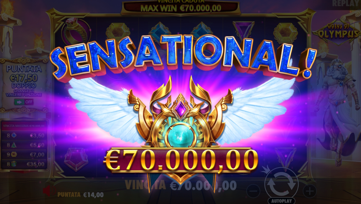 Pragmatic Play, il 2024 é l’anno d’oro di Zeus: maxi vincita di 70mila euro alla Gates of Olympus su Betsson.it Pragmatic Play, il 2024 é l’anno d’oro di Zeus: maxi vincita di 70mila euro alla Gates of Olympus su Betsson.it