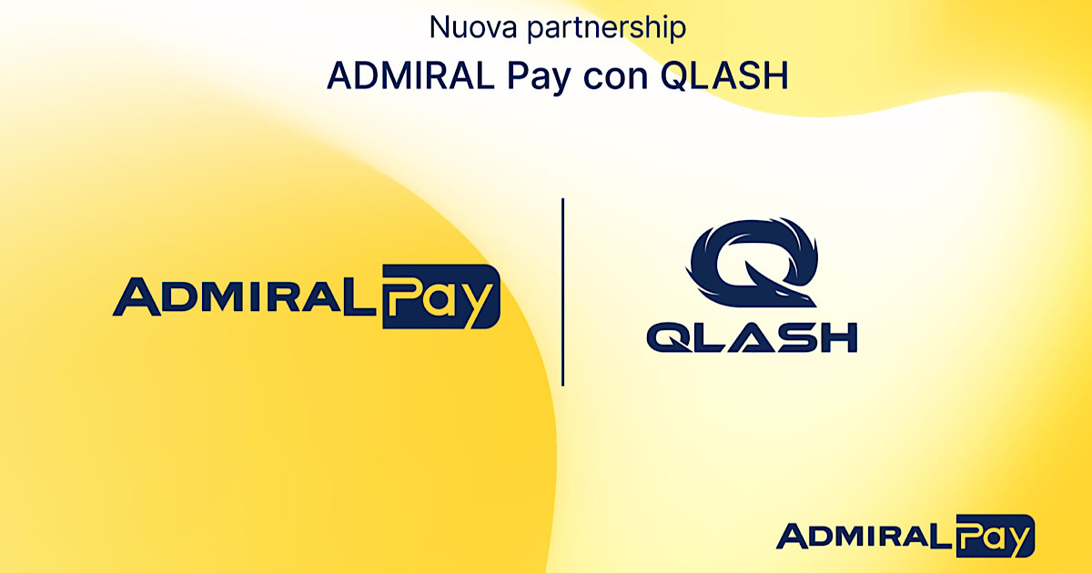 Esports, ADMIRAL PAY annuncia partnership strategica con QLASH Esports, ADMIRAL PAY annuncia partnership strategica con QLASH