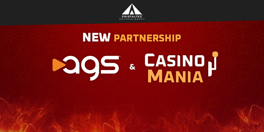 CasinoMania, entusiasmo per la nuova partnership con AGS! CasinoMania, entusiasmo per la nuova partnership con AGS!