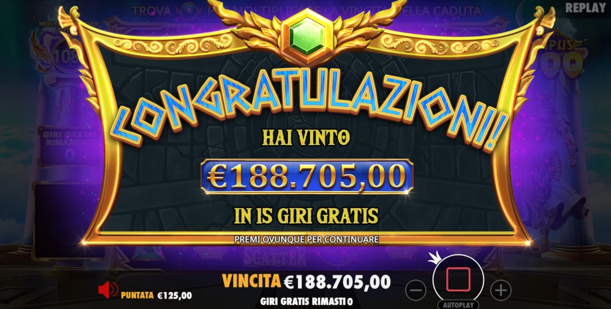 Pragmatic Play, il 2024 continua ad essere l’anno d’oro della Gates of Olympus 1000: maxi vincita di oltre 188mila euro su Scommesse Italia Pragmatic Play, il 2024 continua ad essere l’anno d’oro della Gates of Olympus 1000: maxi vincita di oltre 188mila euro su Scommesse Italia