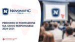 NOVOMATIC Italia, al via il nuovo percorso di formazione interna dedicato al Responsible Gaming NOVOMATIC Italia, al via il nuovo percorso di formazione interna dedicato al Responsible Gaming