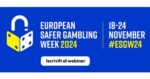 Fondazione Fair aderisce all’European Safer Gambling Week 2024 con un webinar su AI e gioco responsabile Fondazione Fair aderisce all’European Safer Gambling Week 2024 con un webinar su AI e gioco responsabile