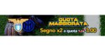 CasinoMania lancia la Promo Sport Quota Maggiorata, selezionando le migliori quote per i big match di campionato! CasinoMania lancia la Promo Sport Quota Maggiorata, selezionando le migliori quote per i big match di campionato!