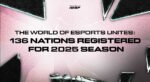 Il mondo degli esports si unisce: 136 nazioni registrate per la stagione 2025 Il mondo degli esports si unisce: 136 nazioni registrate per la stagione 2025