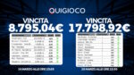 Scommesse calcio, doppietta straordinaria su Quigioco.it: vinti 8.795,04 e 17.798,92 euro Scommesse calcio, doppietta straordinaria su Quigioco.it: vinti 8.795,04 e 17.798,92 euro