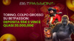 Vincita record sul casinò online a Torino: deposita 55€ e vince quasi 20.000 su Betpassion Vincita record sul casinò online a Torino: deposita 55€ e vince quasi 20.000 su Betpassion