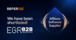 ReferOn candidata come miglior fornitore software affiliati agli EGR B2B Awards 2025 ReferOn candidata come miglior fornitore software affiliati agli EGR B2B Awards 2025
