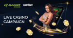 Amusnet e Novibet lanciano una campagna marketing per il Live Casino in Grecia Amusnet e Novibet lanciano una campagna marketing per il Live Casino in Grecia