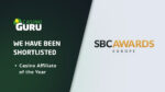 Casino Guru finalista agli SBC Awards Europe 2025 come miglior affiliato casinò Casino Guru finalista agli SBC Awards Europe 2025 come miglior affiliato casinò