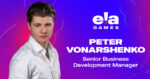 ELA Games nomina Peter Vonarshenko Manager Sviluppo Business per crescere ELA Games nomina Peter Vonarshenko Manager Sviluppo Business per crescere