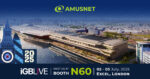 Amusnet presenta nuove soluzioni incentrate sui giocatori all’iGB Live 2025 di Londra Amusnet presenta nuove soluzioni incentrate sui giocatori all’iGB Live 2025 di Londra