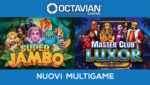 Octavian Gaming amplia il portafoglio prodotti AWP con SUPER JAMBO e MASTER CLUB LUXOR Octavian Gaming amplia il portafoglio prodotti AWP con SUPER JAMBO e MASTER CLUB LUXOR