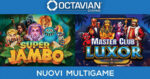 Octavian Gaming presenta SUPER JAMBO e MASTER CLUB LUXOR: due nuove suite multigame per l’estate 2025 Octavian Gaming presenta SUPER JAMBO e MASTER CLUB LUXOR: due nuove suite multigame per l’estate 2025