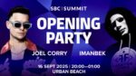 Joel Corry e Imanbek headliner della serata di apertura dello SBC Summit 2025 a Lisbona Joel Corry e Imanbek headliner della serata di apertura dello SBC Summit 2025 a Lisbona