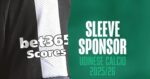 Scommesse, bet365 Scores è il nuovo Sleeve Sponsor di Udinese Calcio per la stagione 2025/26 Scommesse, bet365 Scores è il nuovo Sleeve Sponsor di Udinese Calcio per la stagione 2025/26