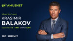 Amusnet protagonista al SBC Summit Lisbon 2025 con ospite ufficiale Krasimir Balakov Amusnet protagonista al SBC Summit Lisbon 2025 con ospite ufficiale Krasimir Balakov