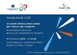Forum Acadi 2025: presentazione del Bilancio di Sostenibilità del Comparto Forum Acadi 2025: presentazione del Bilancio di Sostenibilità del Comparto