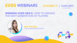 EEGS, successo per il webinar su come coinvolgere la Gen Z con Ana D’Arrigo EEGS, successo per il webinar su come coinvolgere la Gen Z con Ana D’Arrigo