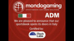 Mondogaming ottiene la certificazione ADM per la sua piattaforma di scommesse sportive Mondogaming ottiene la certificazione ADM per la sua piattaforma di scommesse sportive