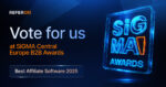 ReferOn sotto i riflettori: nominata per il prestigioso premio “Best Affiliate Software 2025” ai SiGMA Europe Awards di Roma ReferOn sotto i riflettori: nominata per il prestigioso premio “Best Affiliate Software 2025” ai SiGMA Europe Awards di Roma