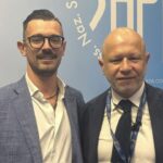 Il Presidente delegazione Toscana Luca Lotti con il Sindaco di San Miniato Simone Giglioli.