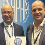 Il Presidente Sapar Sergio D’Angelo con il Sindaco di San Vincenzo (Livorno).