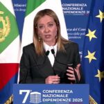 Giordia Meloni alla Conferenza Nazionale Dipendenze 2025
