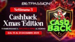 Betpassion entra nella terza settimana del Calendario dell’Avvento: arriva il Cashback Xmas Edition Betpassion entra nella terza settimana del Calendario dell’Avvento: arriva il Cashback Xmas Edition