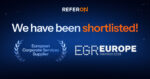 ReferOn in shortlist agli EGR Europe Awards 2026 come “European Corporate Services Supplier” ReferOn in shortlist agli EGR Europe Awards 2026 come “European Corporate Services Supplier”
