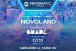 Novomatic debutta a Enada 2026 con il concept Novoland e i nuovi giochi Xtension Link su piattaforma NOVOLINE VLT Novomatic debutta a Enada 2026 con il concept Novoland e i nuovi giochi Xtension Link su piattaforma NOVOLINE VLT