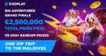 Evoplay chiude la campagna Big Adventures con un viaggio premio alle Maldive Evoplay chiude la campagna Big Adventures con un viaggio premio alle Maldive