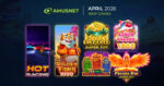 Casino online: Amusnet accelera il ritmo di aprile con uscite di grande impatto tra crash e slot Casino online: Amusnet accelera il ritmo di aprile con uscite di grande impatto tra crash e slot