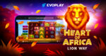 Evoplay lancia Heart of Africa: Lion Way tra jackpot e savana africana Evoplay lancia Heart of Africa: Lion Way tra jackpot e savana africana