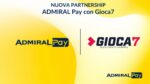 ADMIRAL Pay porta su Gioca7 l’unico modello che integra ricariche e prelievi ADMIRAL Pay porta su Gioca7 l’unico modello che integra ricariche e prelievi