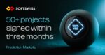 Prediction Markets SOFTSWISS: oltre 50 progetti firmati a tre mesi dal lancio Prediction Markets SOFTSWISS: oltre 50 progetti firmati a tre mesi dal lancio