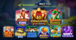 Amusnet amplia il portafoglio con nuovi slot, crash game e debutta negli instant game Amusnet amplia il portafoglio con nuovi slot, crash game e debutta negli instant game