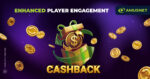 Amusnet lancia Cashback, il nuovo strumento promozionale per fidelizzare i giocatori Amusnet lancia Cashback, il nuovo strumento promozionale per fidelizzare i giocatori