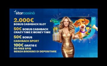 StarCasinò: al via la nuova Welcome Offer con bonus ad hoc e l’intrattenimento di Pragmatic Play