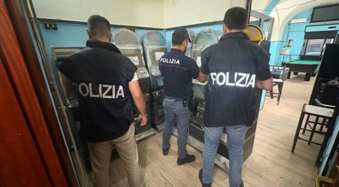 Catania, sequestrate 6 slot irregolari in un circolo privato: sanzioni per oltre 300mila euro
