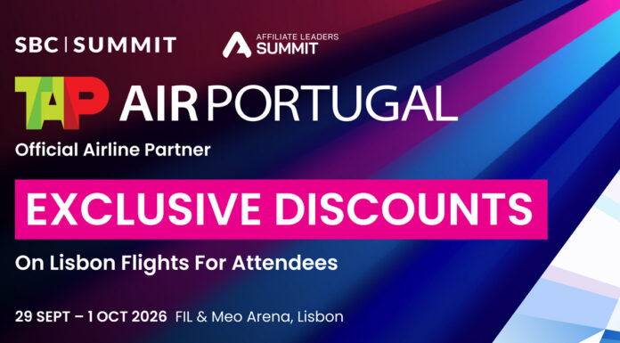 TAP Air Portugal è la compagnia aerea ufficiale di SBC Summit e Affiliate Leaders Summit